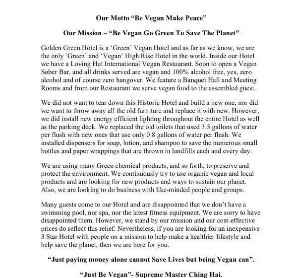 Hotel Golden Green Charlotte