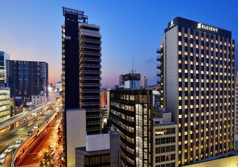 בית מלון כפרי Elcient Osaka Umeda