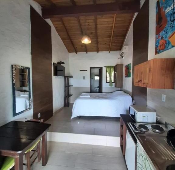 بنسيون Pousada Vale Verde Bungalows Praia Do Rosa Sc