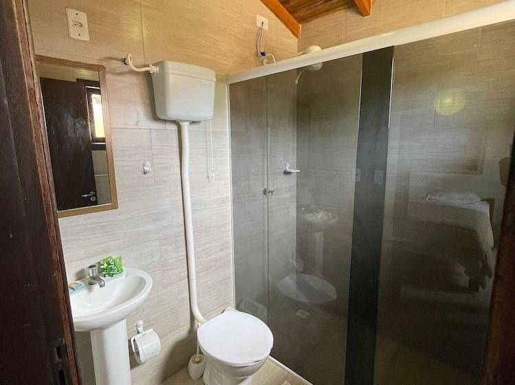 بنسيون Pousada Vale Verde Bungalows Praia Do Rosa Sc