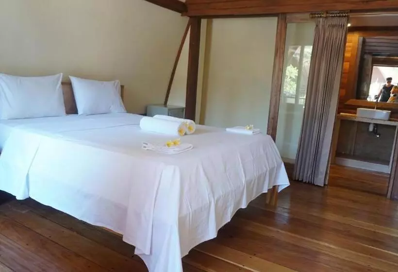 تختخواب و صبحانه Island Beach Bungalow