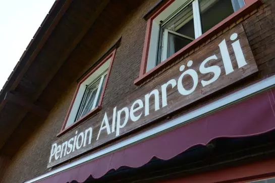 Отель Pension Alpenrosli