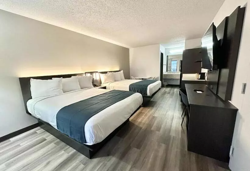 호텔 Studio 6 Suites Louisville Ky Airport/expo Center