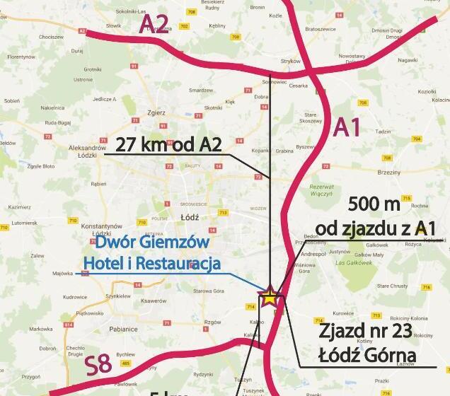 Dwór Giemzów Hotel Autostrada A1