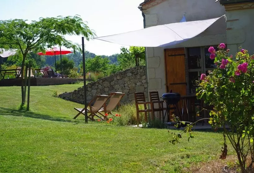 ベッドアンドブレックファースト Le Hameau Des Coquelicots