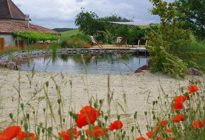 ベッドアンドブレックファースト Le Hameau Des Coquelicots