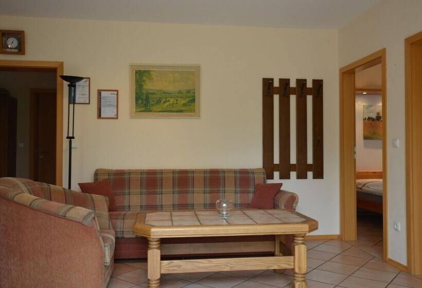 Comfy Apartment In Gransdorf With Garden