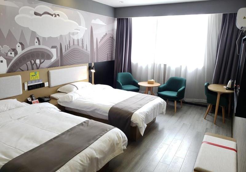 Thank Inn Chain Hotel Anhui Anqing Yixiu District Government University Town