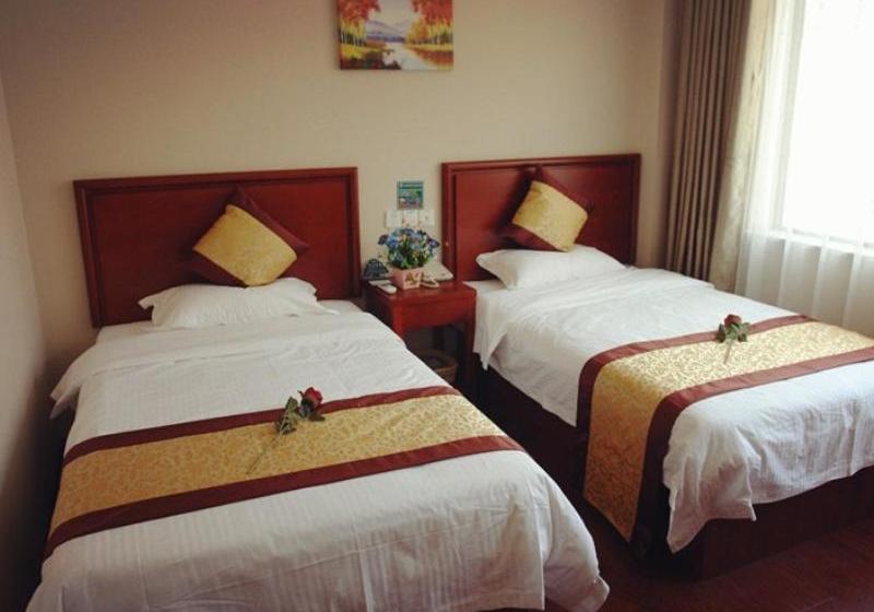 בית מלון כפרי Greentree Inn Anhui Liuan Wanxi Avenue Shengli Road Express