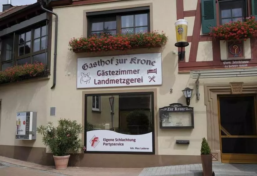 Retkeilymaja Gasthof Zur Krone