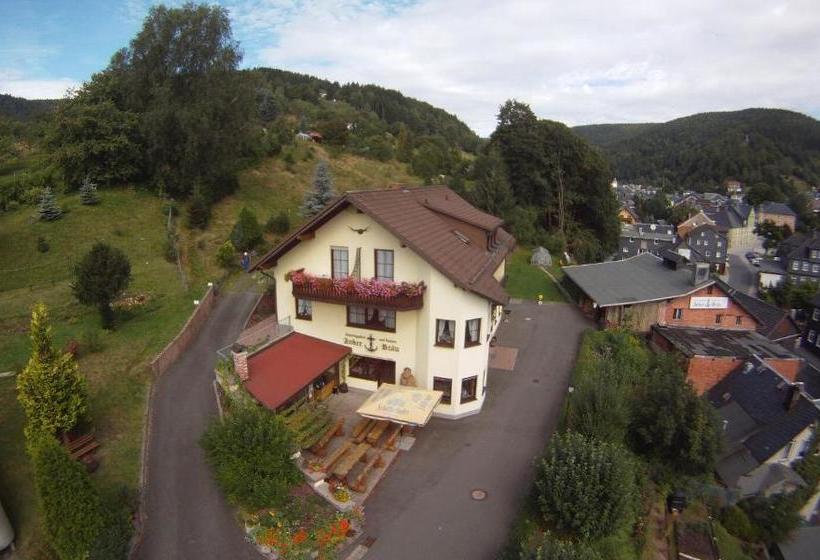 פנסיון Ankerbräu Ferienwohnungen Brauerei Bierbad