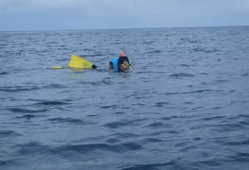 Aamiaismajoitus (B&B) Cemara Beachfront Suite