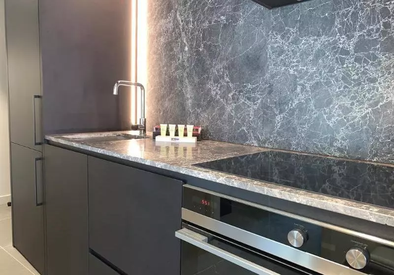 ホテル City Edge South Melbourne Apartment