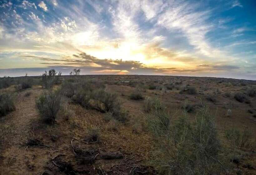 בית מלון כפרי Yurt Camp Aidar