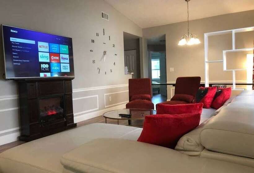 6150 Sandcrest · New! Walk To Universal. Sleep 9. Near Disney