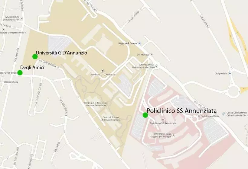 هتل Albergo Degli Amici