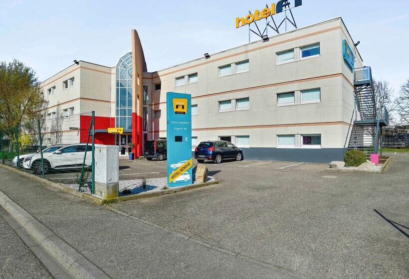 בית מלון כפרי Hôtel F1 Strasbourg Sud La Vigie