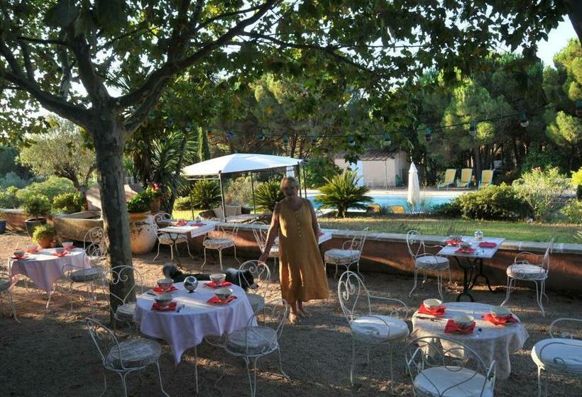 민박 Bastide De L'avelan