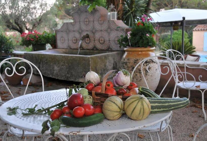 민박 Bastide De L'avelan