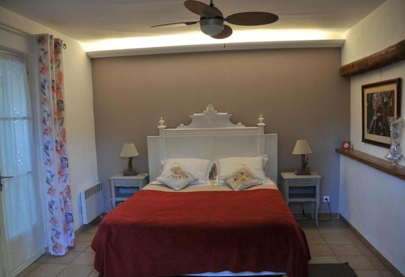 민박 Bastide De L'avelan