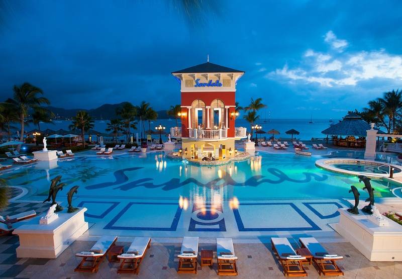 هتل Sandals Grande St. Lucian Spa And Beach All Inclusive Resort Couples Only