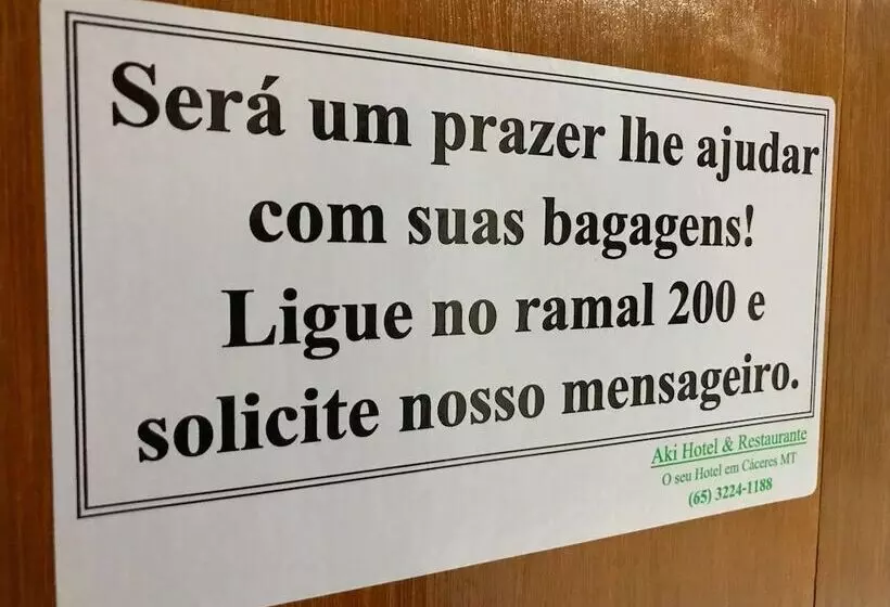 Aki Hotel E Restaurante