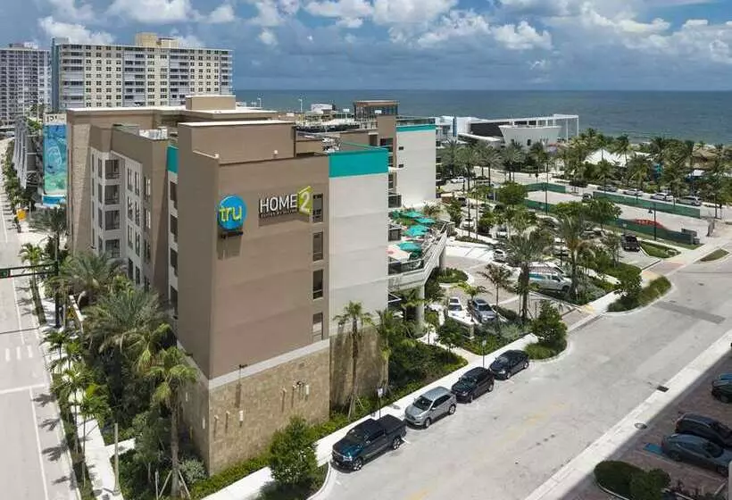 هتل Home2 Suites By Hilton Pompano Beach Pier