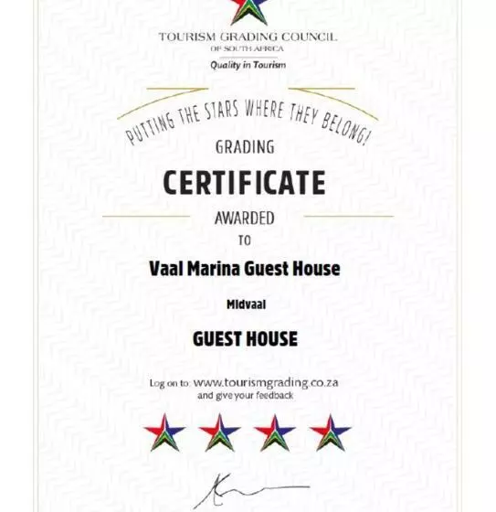 پانسیون Vaal Marina Guest House 655 Leervis