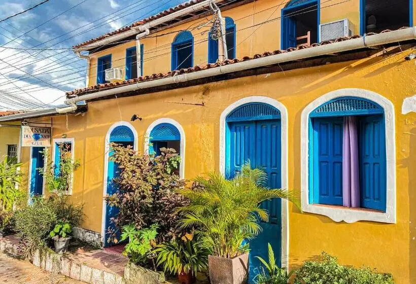 ペンション Pousada Diamante Azul  Aconchego No Centro De Lençois
