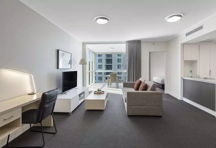 ホテル Oaks Brisbane Festival Suites