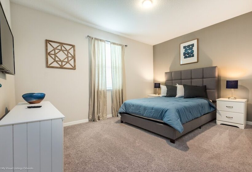 7 Bed 5 Ba Villa With Games, Pool & Spa