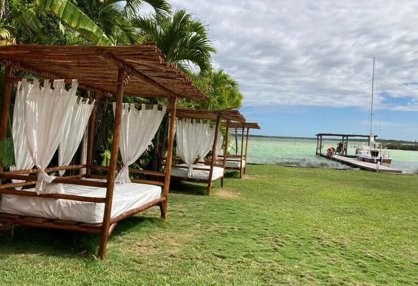 Szálloda Casabakal   A Pie De Laguna   Bacalar