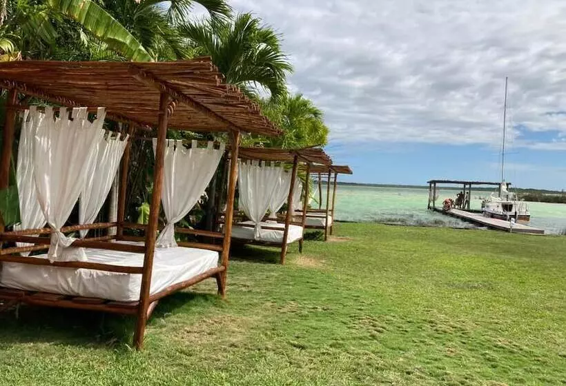 Hotelli Casabakal   A Pie De Laguna   Bacalar