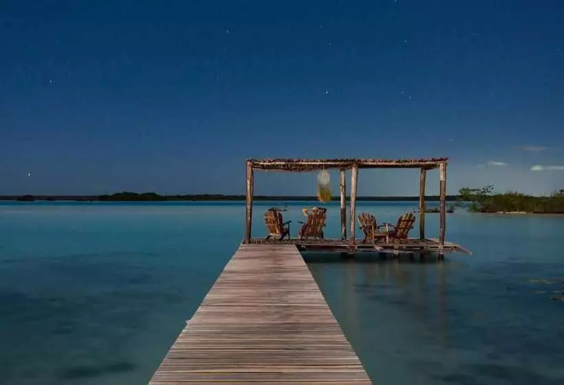 Hotelli Casabakal   A Pie De Laguna   Bacalar