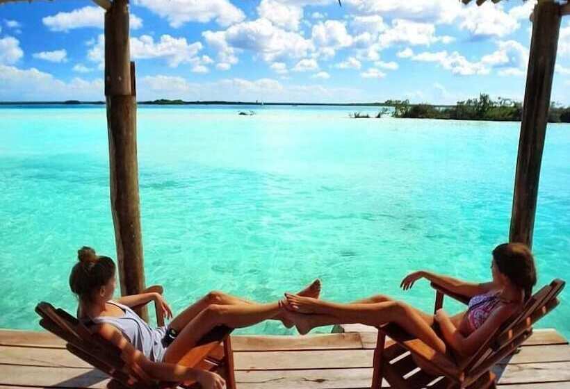 Szálloda Casabakal   A Pie De Laguna   Bacalar