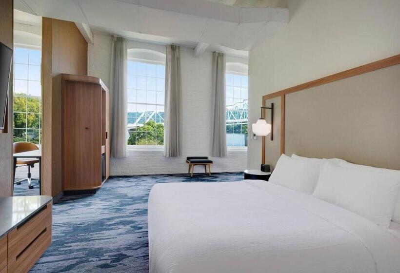 酒店 Fairfield Inn & Suites Madison Historic Eagle Cotton Mill