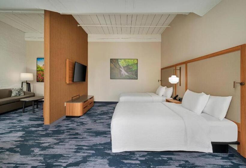 酒店 Fairfield Inn & Suites Madison Historic Eagle Cotton Mill