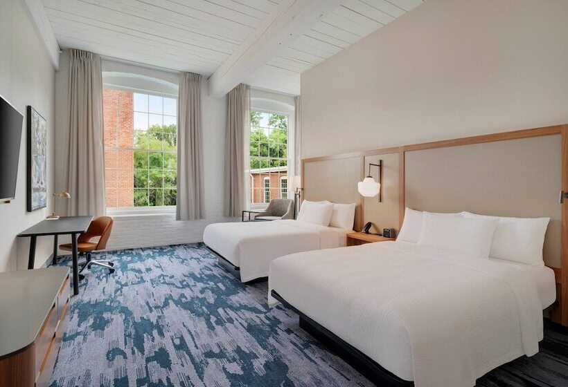 酒店 Fairfield Inn & Suites Madison Historic Eagle Cotton Mill