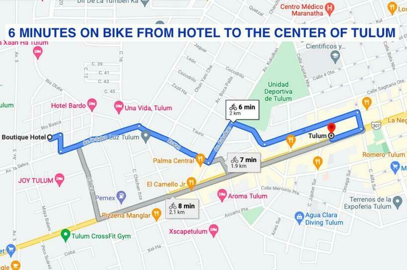 בית מלון כפרי Lagoon Boutique Tulum Adults Only