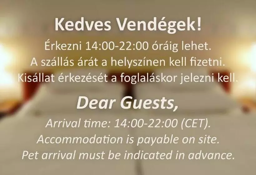 ベッドアンドブレックファースト Varga Ház Panzió