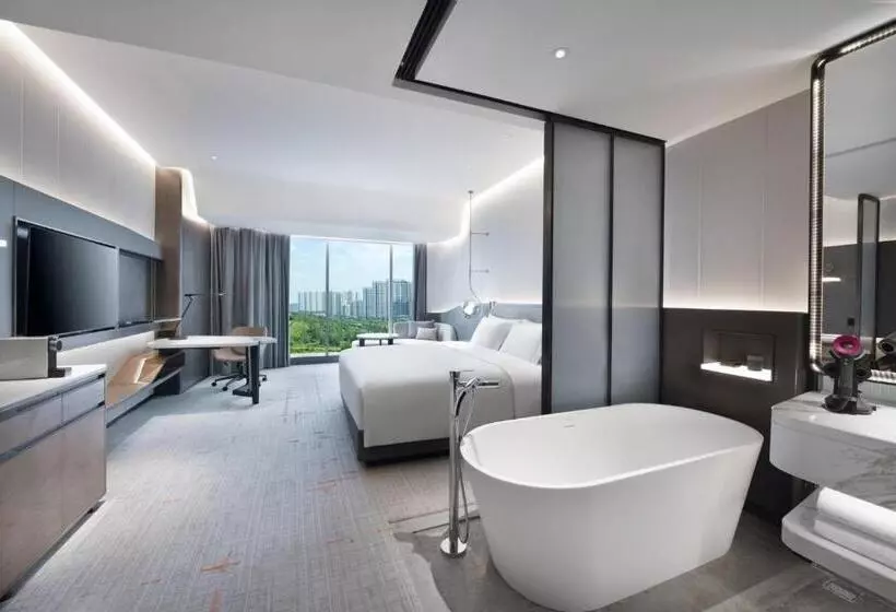 ホテル Crowne Plaza Wuhan Optics Valley, An Ihg