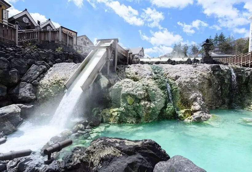 Hotelli Kusatsu Onsen Gensen Ichinoyu