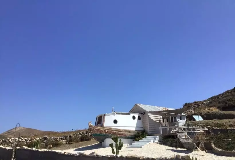 Paros ,unique Boatshack For 2s Near Aliki