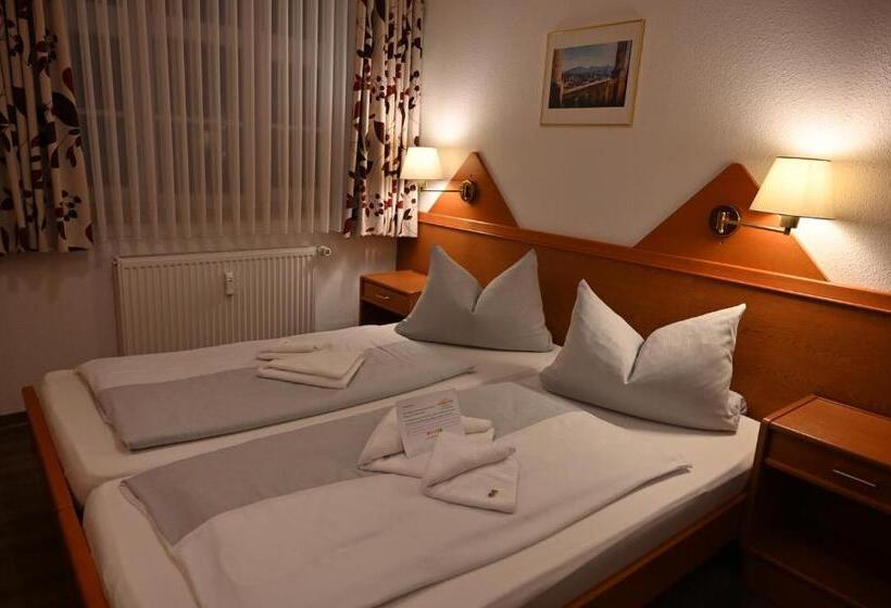 بنسيون Altstadthotel Garni Frankfurter Hof