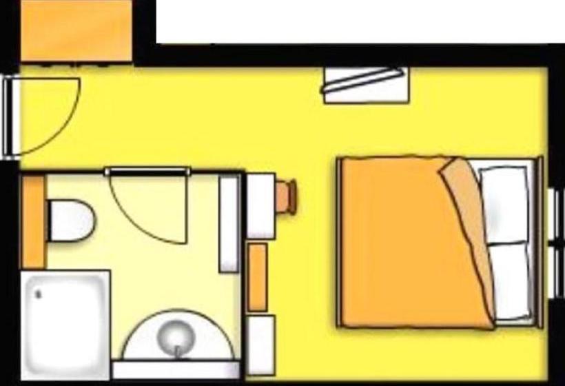 Pensió Doppelzimmer Brauhaus 3