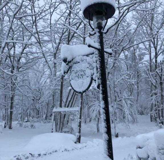 مبيت وإفطار 白樺湖ペンションロック