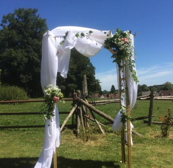مبيت وإفطار La Ferme Au Colombier