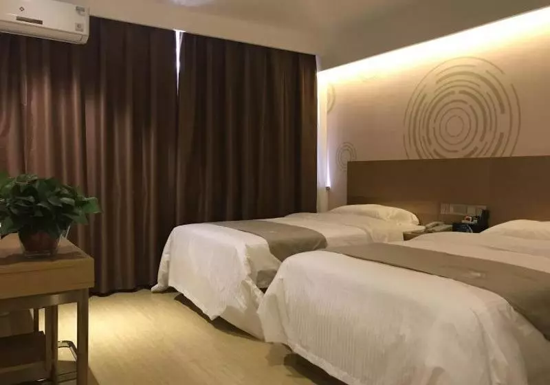 ホテル Greentree Inn Shijiazhuang Xinji City Shifu Street Express