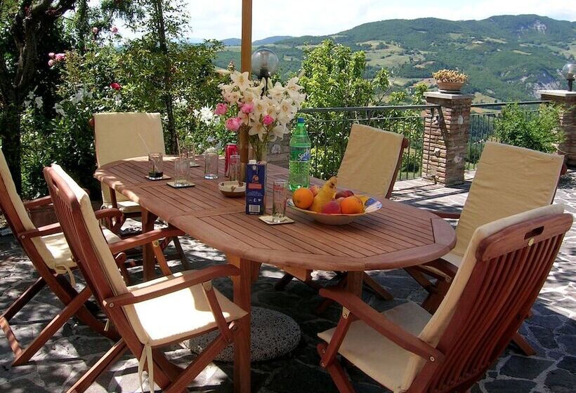 בית מלון כפרי B&b La Terrazza Del Subasio