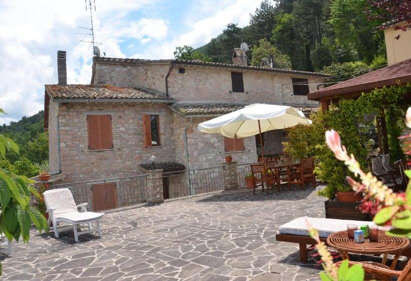 בית מלון כפרי B&b La Terrazza Del Subasio